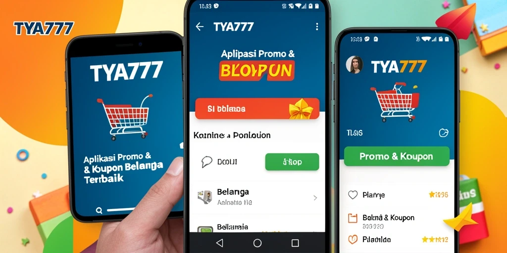 Antarmuka TYA777 dengan berbagai kupon menarik untuk pengguna.